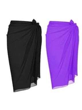 NWOT Swim Sarong Coverups